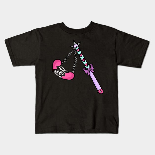 Broken Hearted Kids T-Shirt by Crashdolly